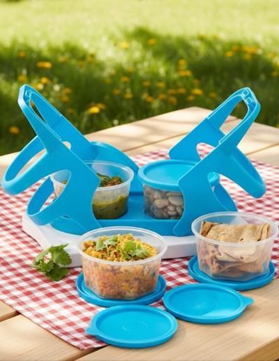 SKYshop Lunch Box (HET) BPA 200ml Each Container