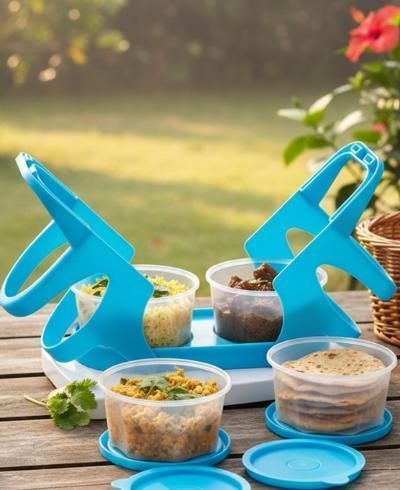 SKYshop Lunch Box (HET) BPA 200ml Each Container